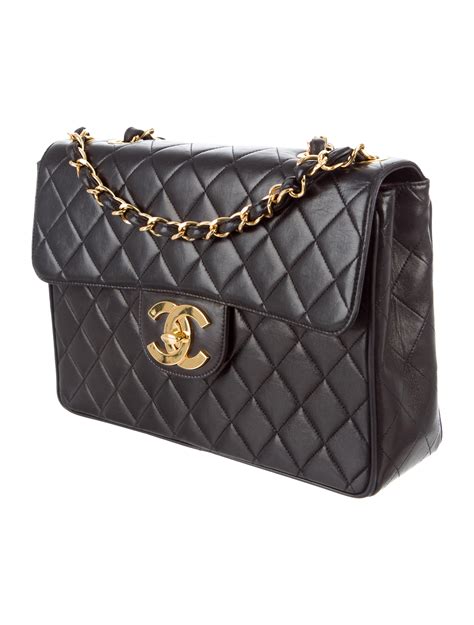 chanel vintage medium flap bag|chanel classic flap bag jumbo.